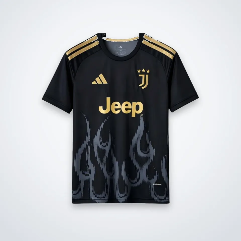 Tifoso Store Terza Maglia Juventus 2026/27 maglia nera oro