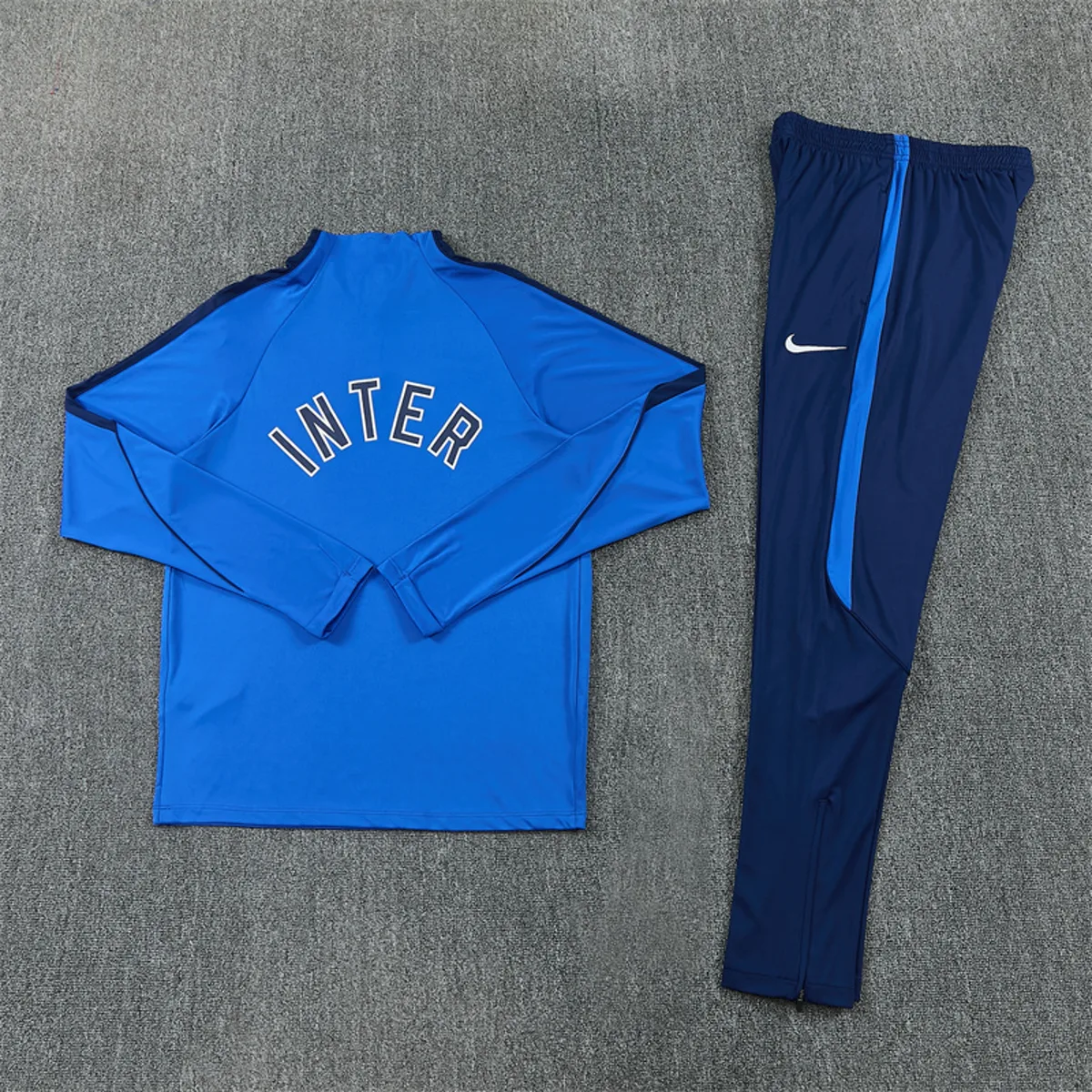 Tifoso Store Inter 2026/27 tuta blu mezza zip royal
