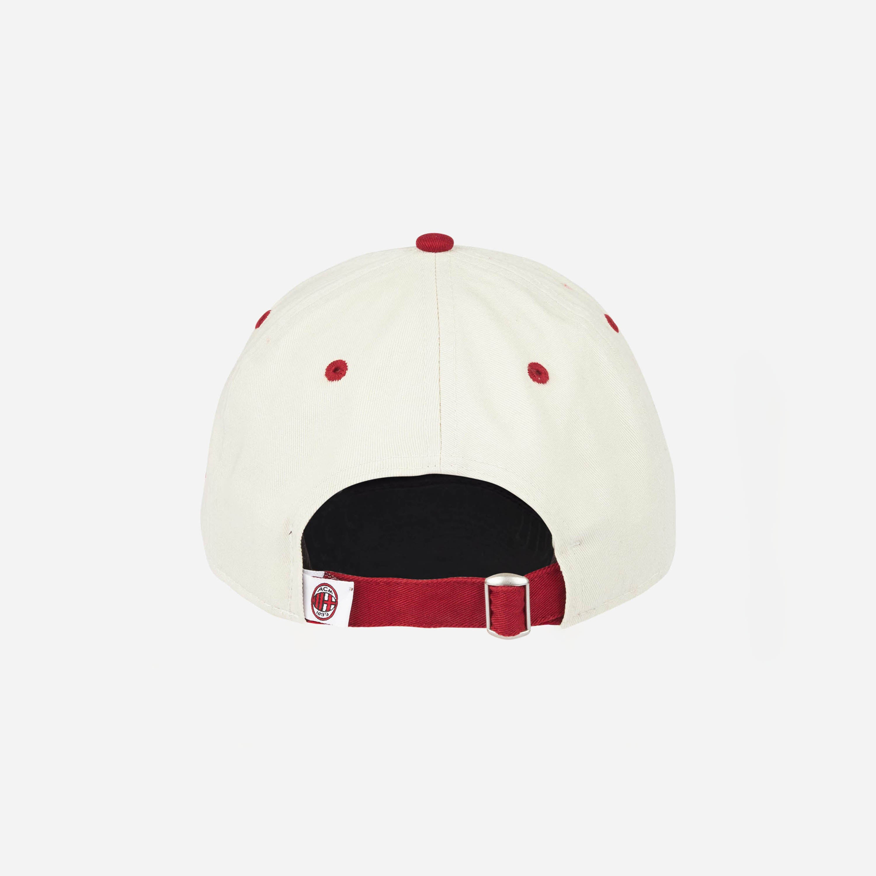 New Era 9Twenty AC Milan Cappello Bianco Unica Cotone