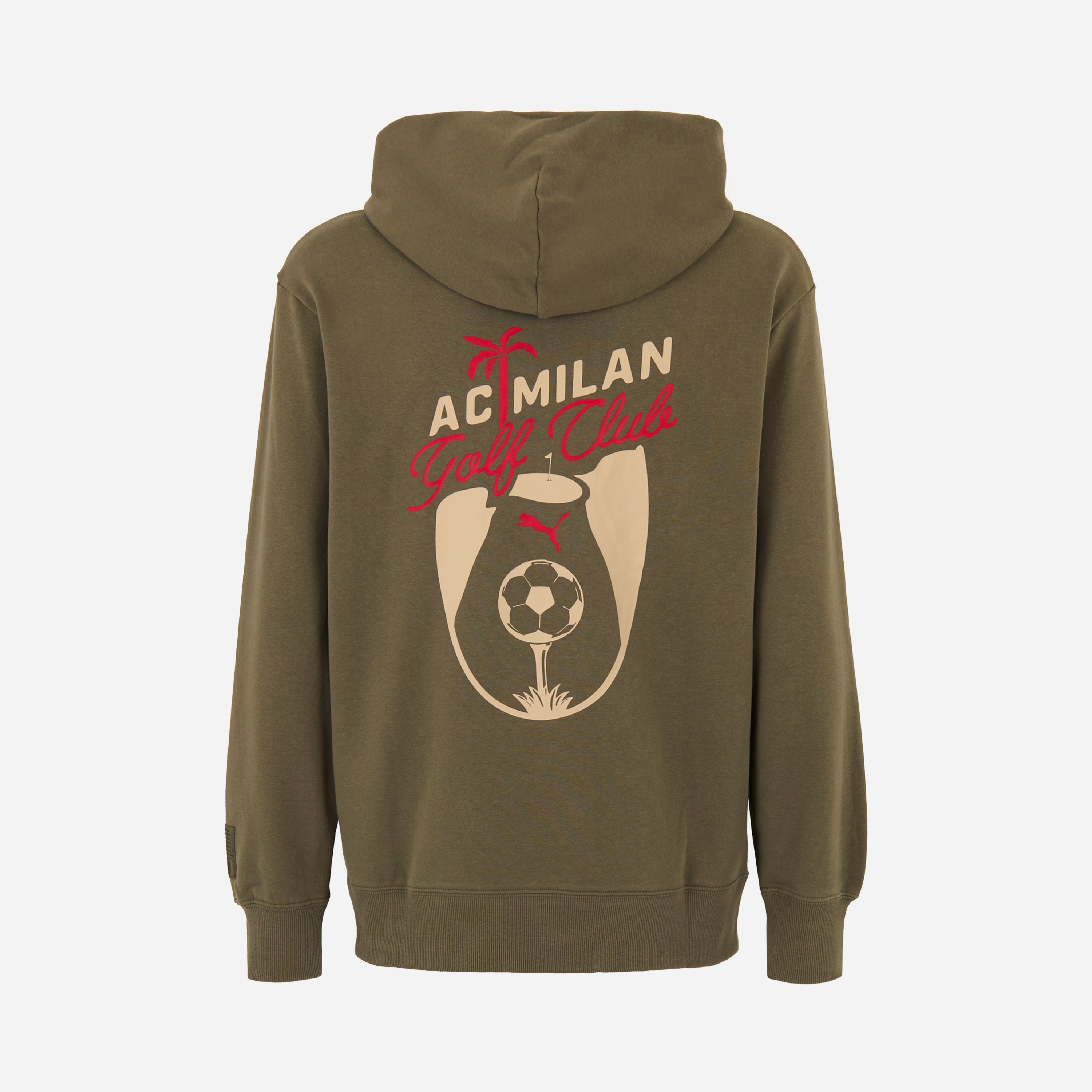 Puma x ACM Golf Club Green Hoodie felpa verde uomo