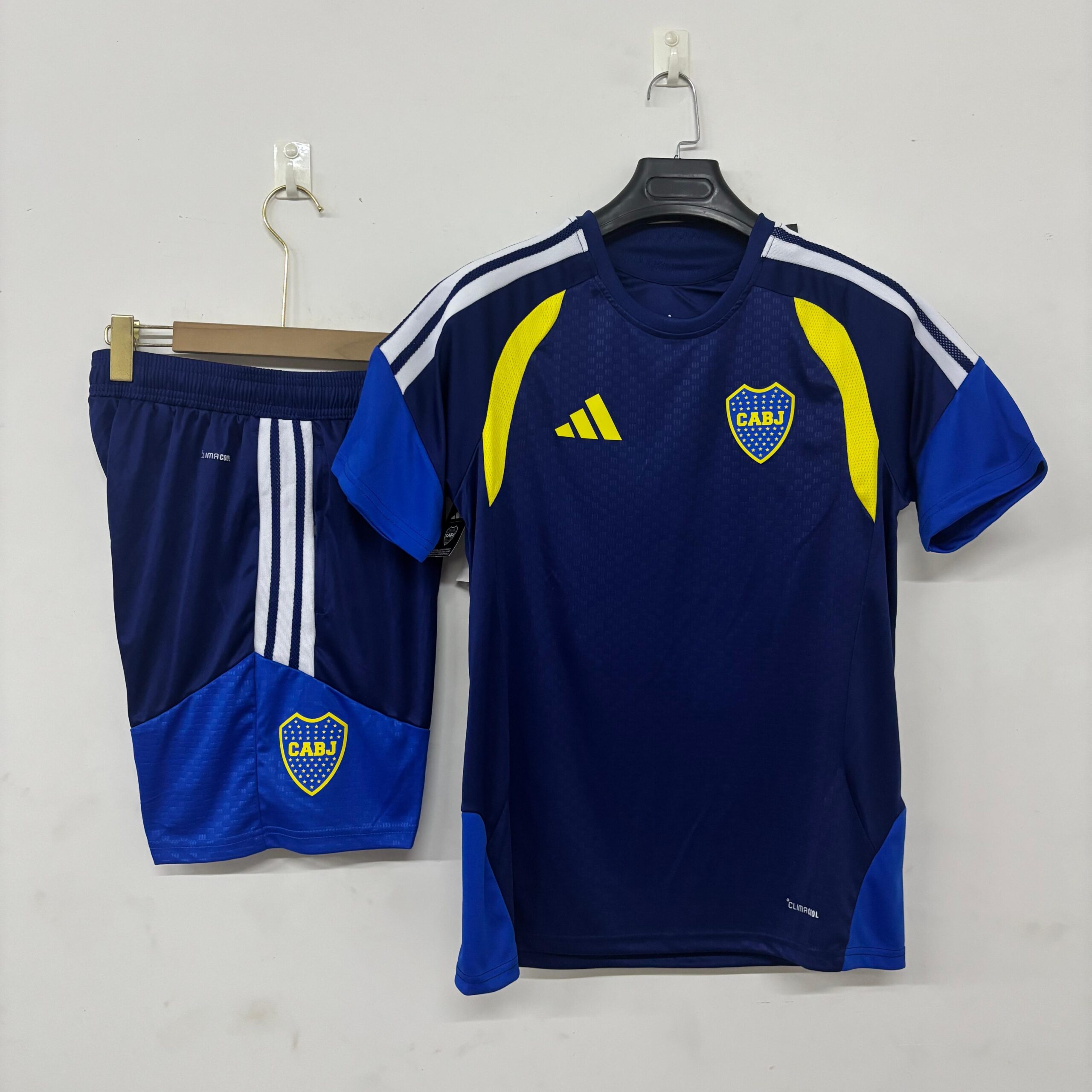 Boca Juniors Training 2026/27 kit blu maglia + shorts S-3XL