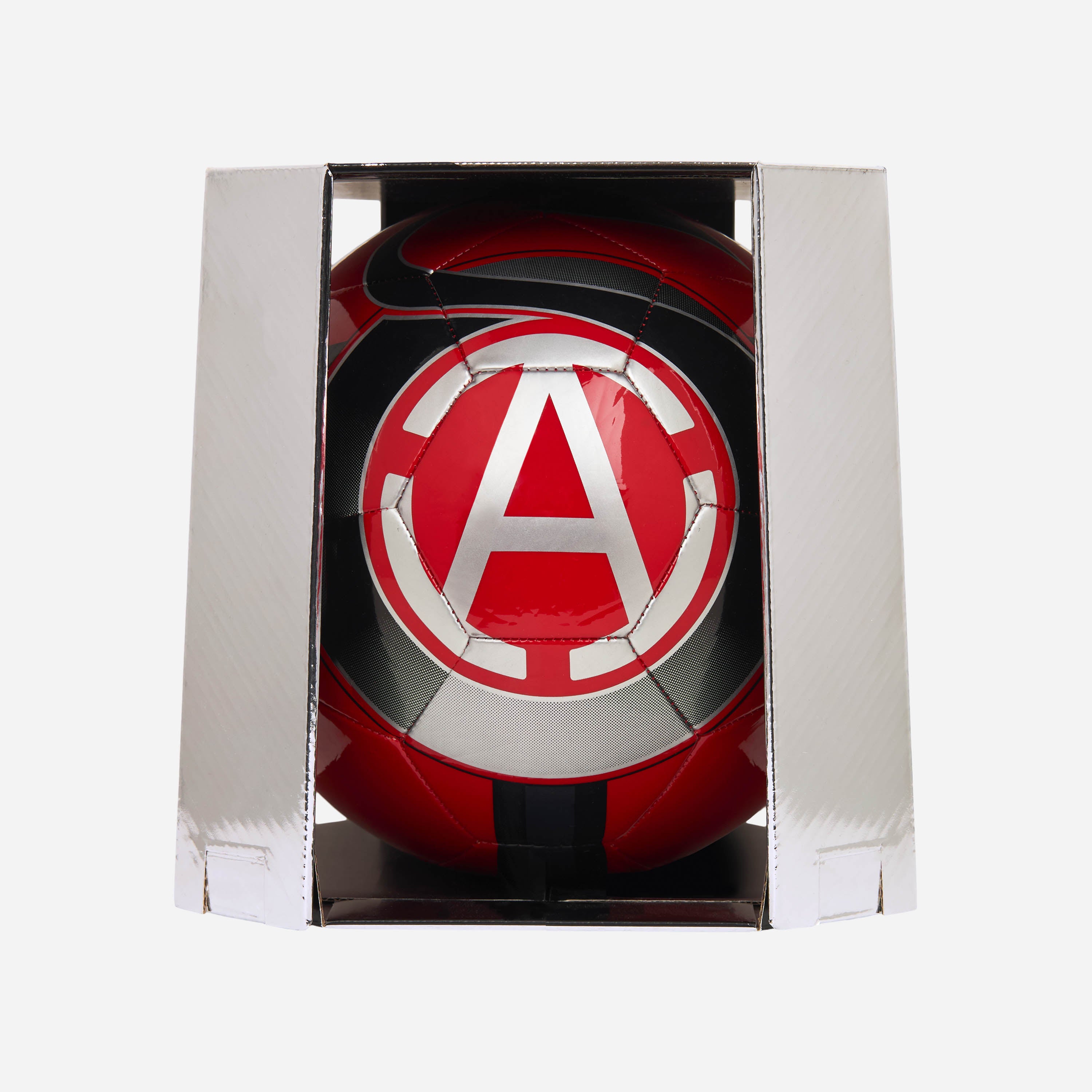 Puma x AC Milan x Slam Jam pallone calcio rosso misura 5