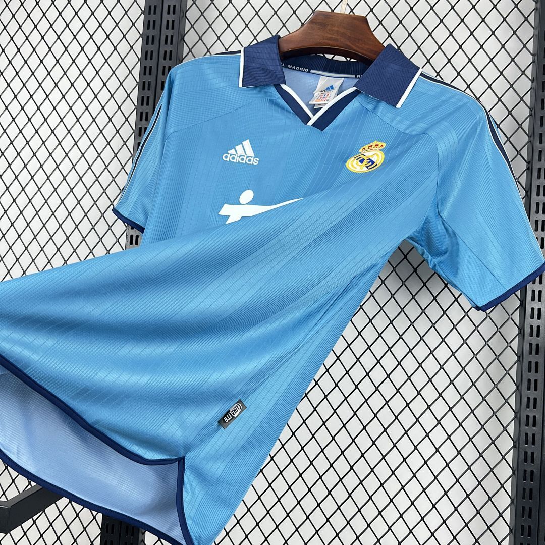 Tifoso Store Real Madrid 1999/00 terza maglia bianca retro