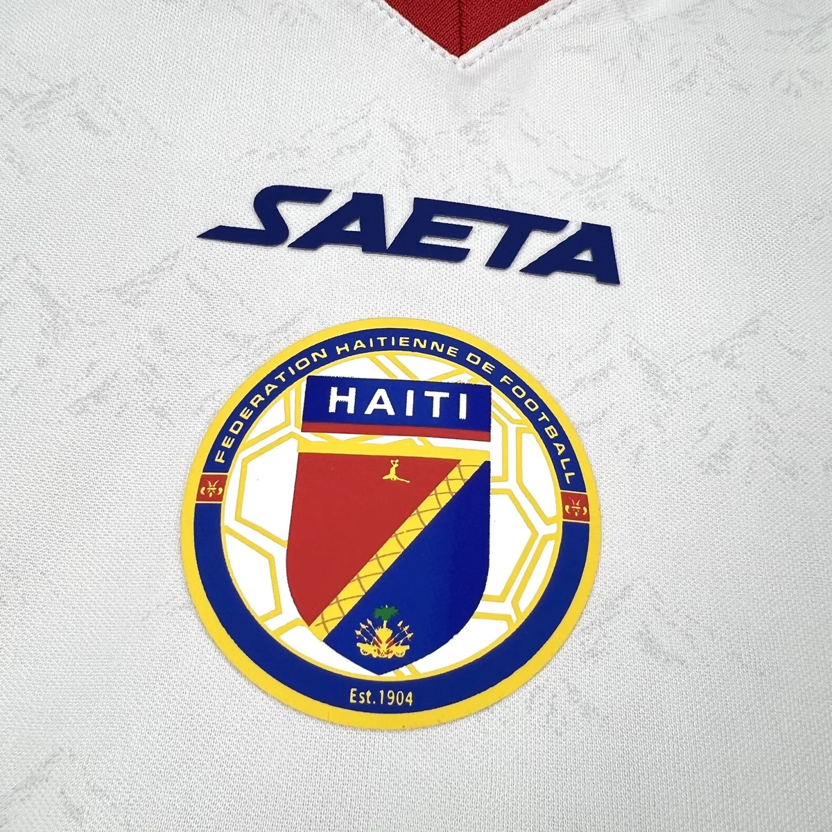Tifoso Store Haiti Mondiale 2026 seconda maglia calcio bianca