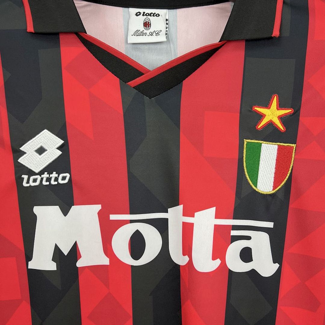 Tifoso Store Milan 1993/94 Maglia Manica Lunga Rossonera