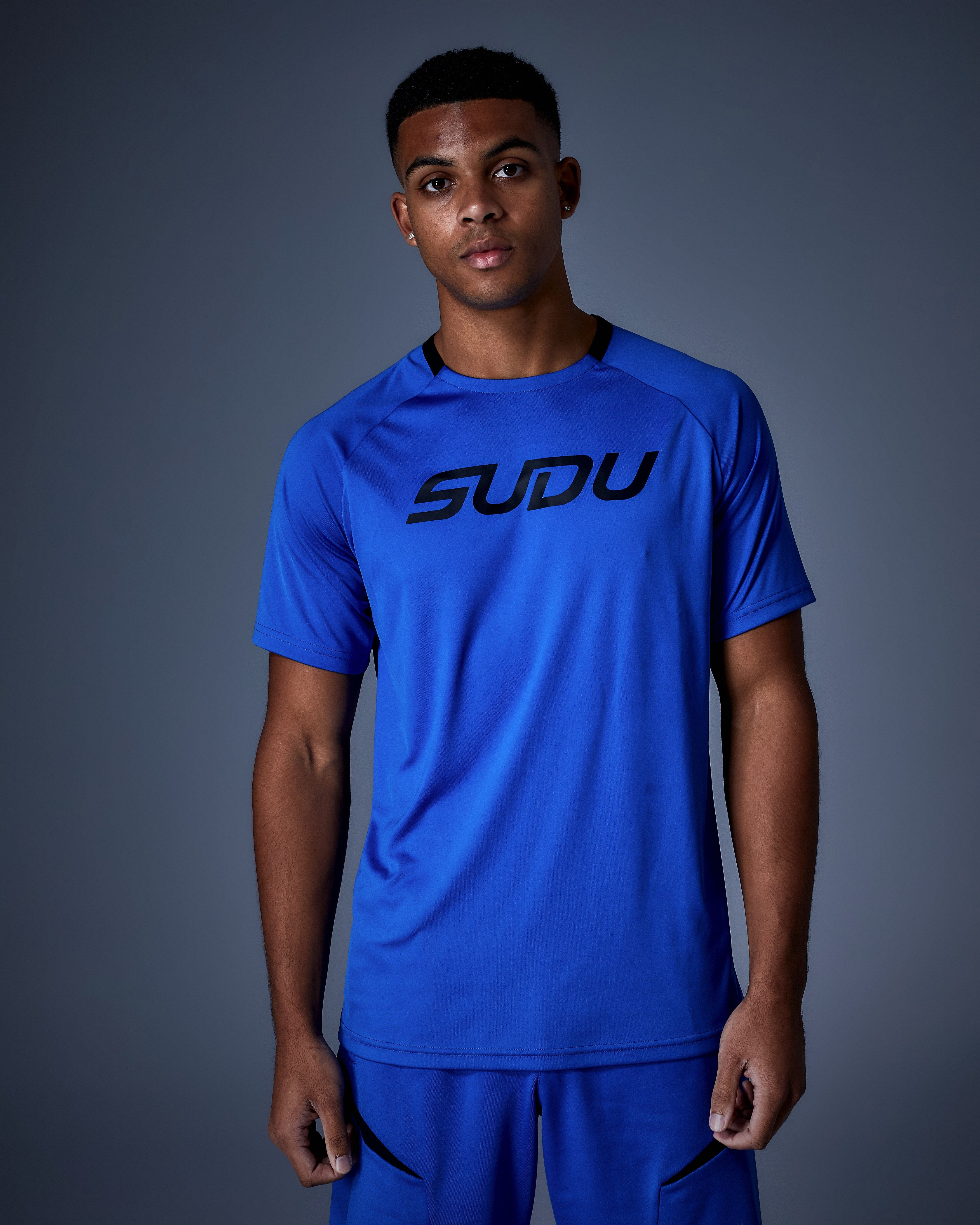 SUDU Clothing SPT 01 Play maglietta blu