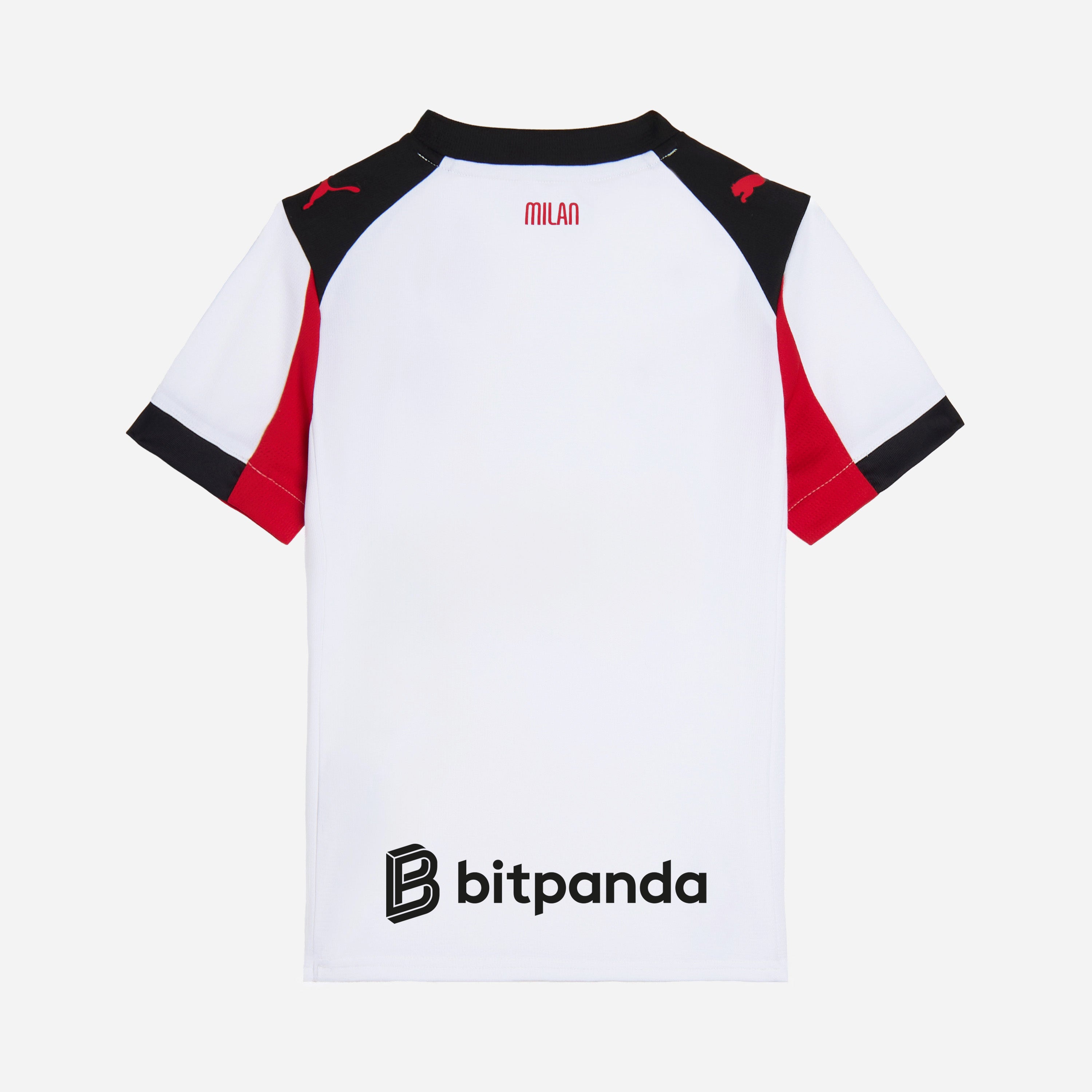 AC Milan Kit Gara Away 2025/26 maglia bambino 10 anni