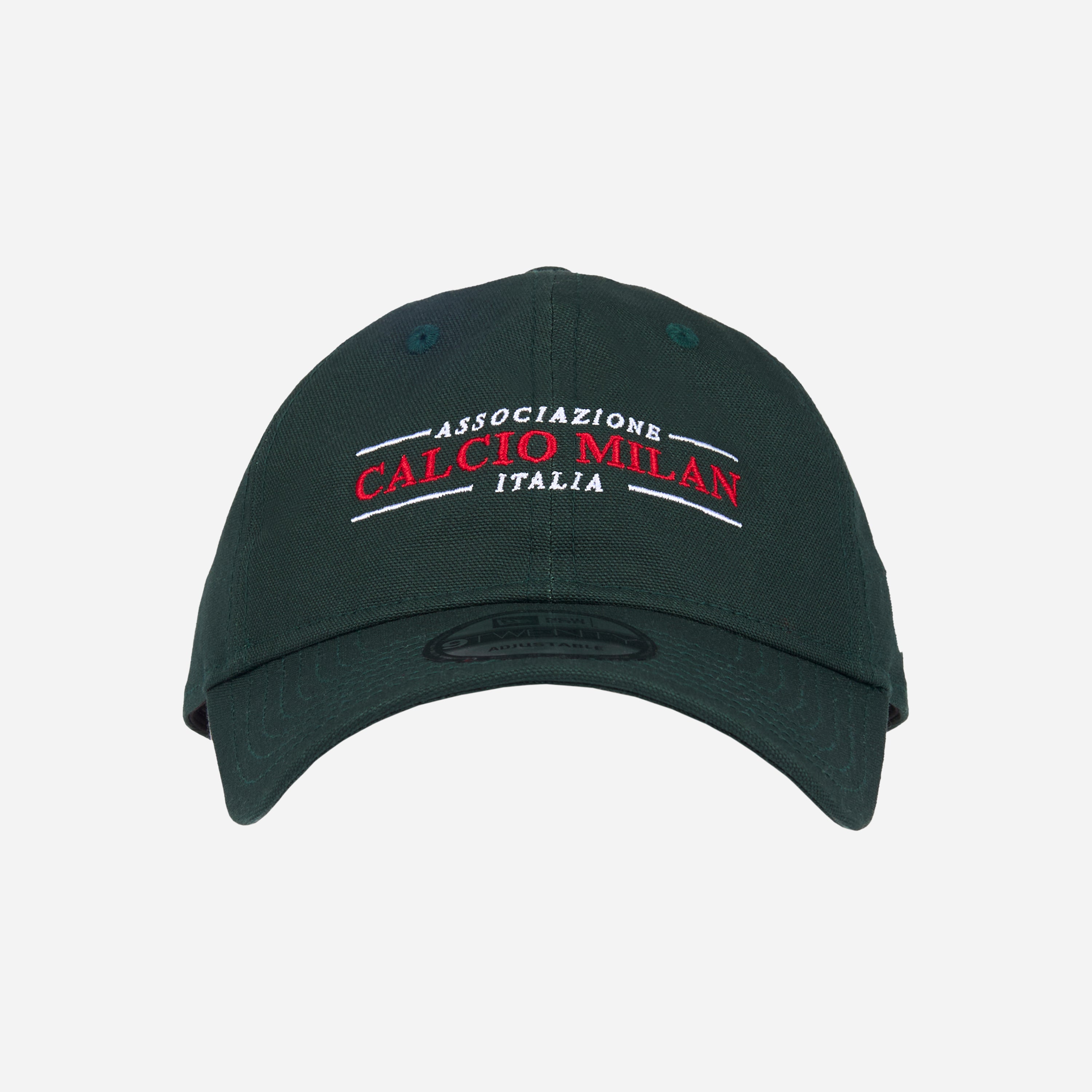 New Era 9Twenty AC Milan cappello verde ricamato cotone