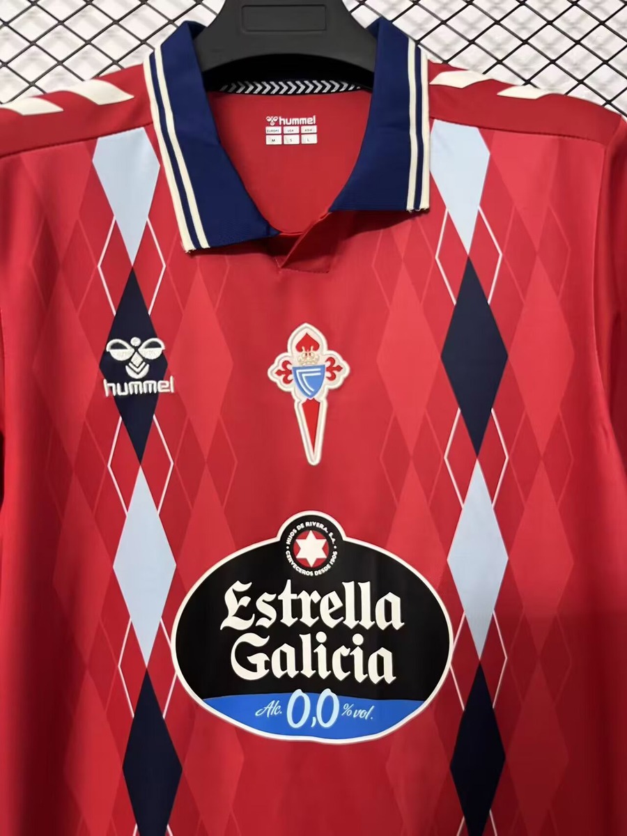 Tifoso Store Celta Vigo 2026/27 terza maglia rossa a rombi