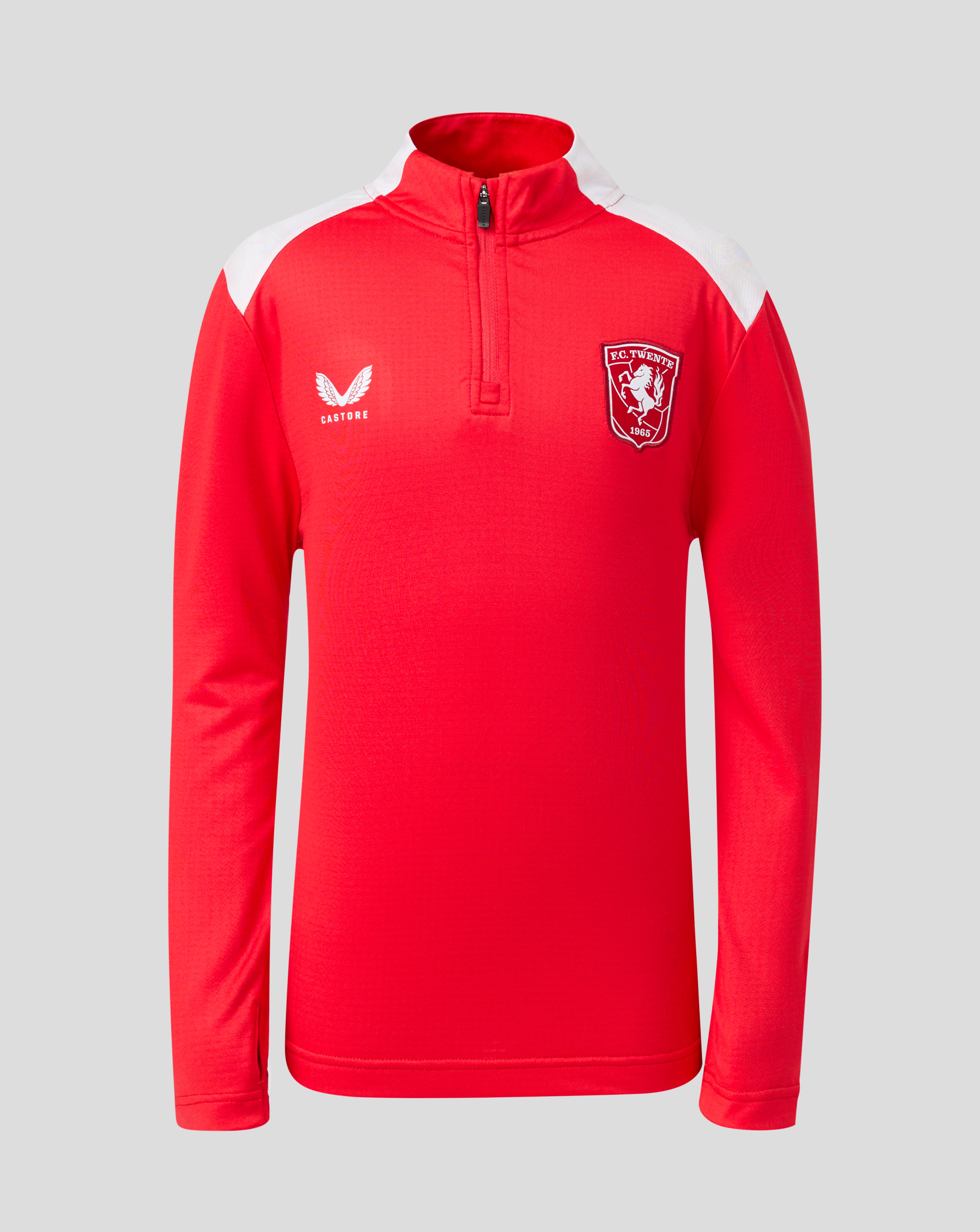 FC Twente Matchday 26/27 midlayer top junior rosso tomato
