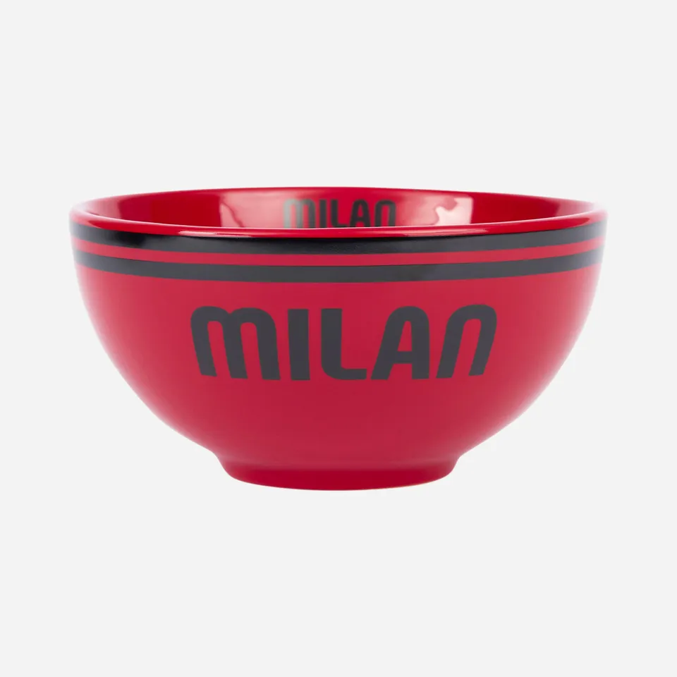 AC Milan Accessori Red Bowl ciotola rossa ceramica