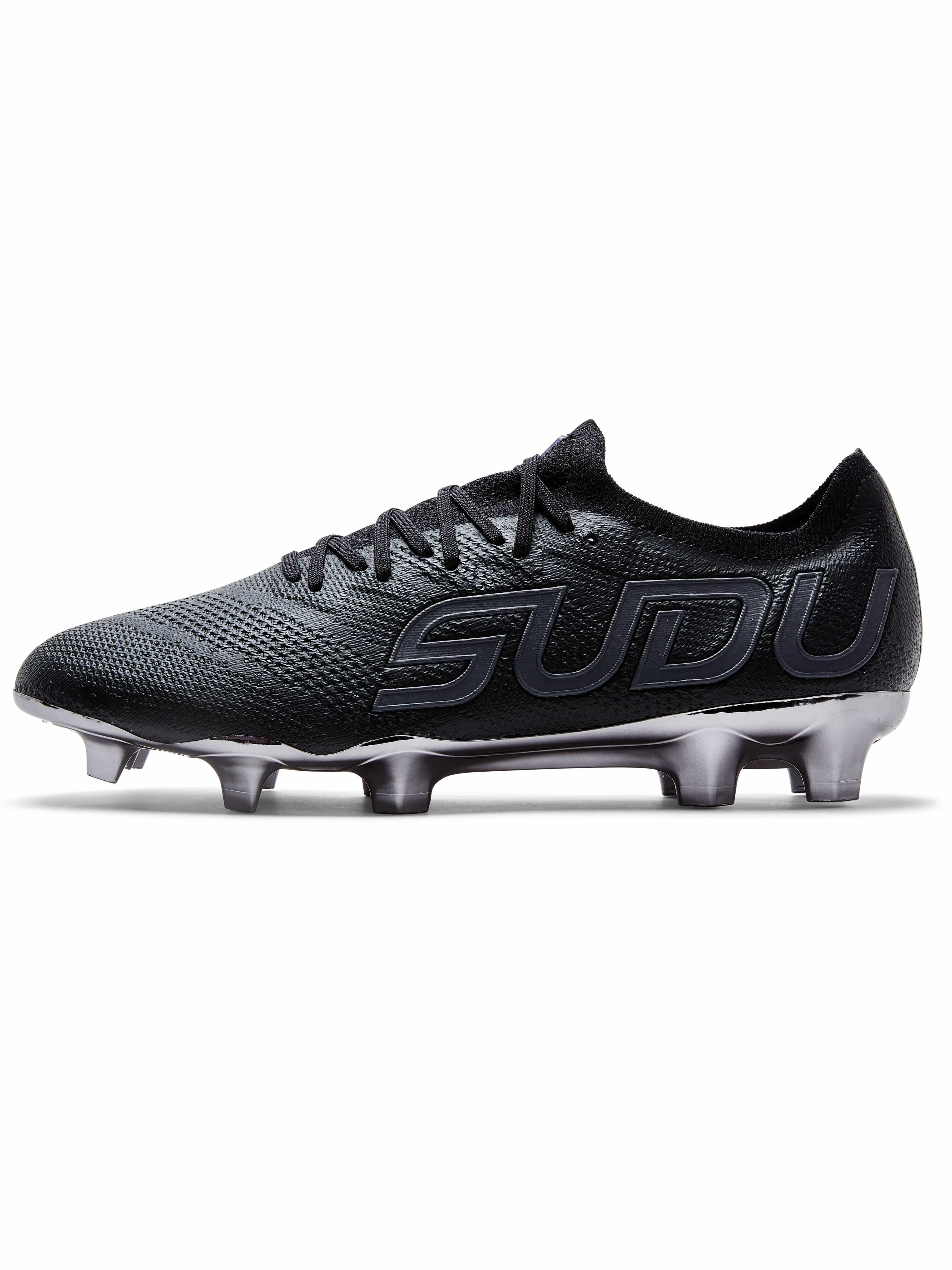 SUDU SFS FG 01+ scarpe calcio nere UK 8