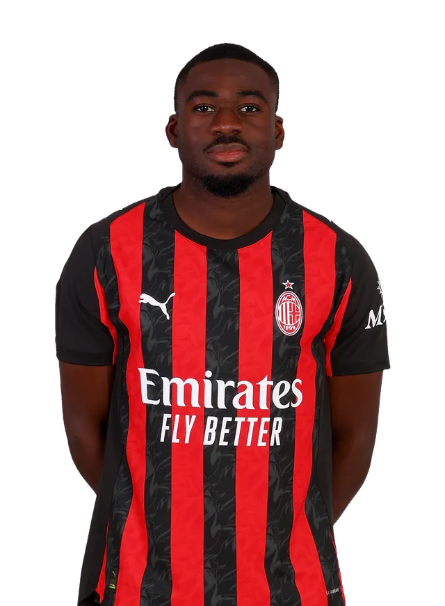 AC Milan Fofana 19 Maglia Gara Uomo