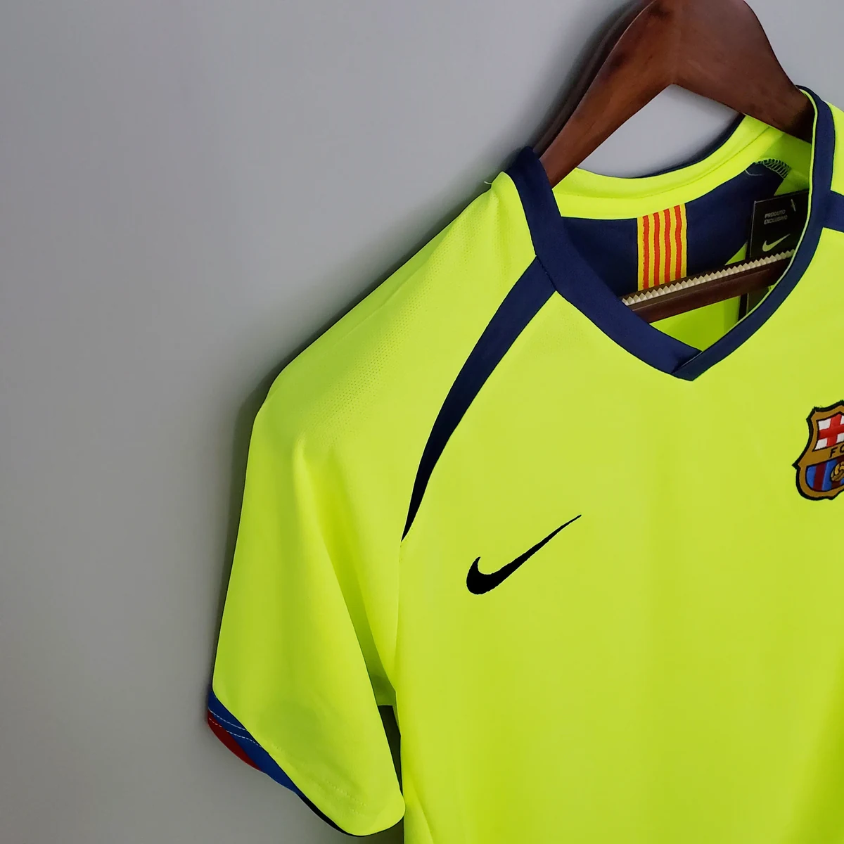 Tifoso Store Maglia Barcellona Away 2005/06 Retro gialla