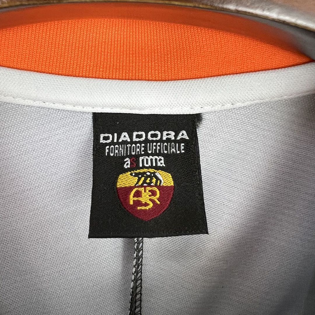 Roma Away 1999/00 maglia calcio retro giallorossa S-XXL