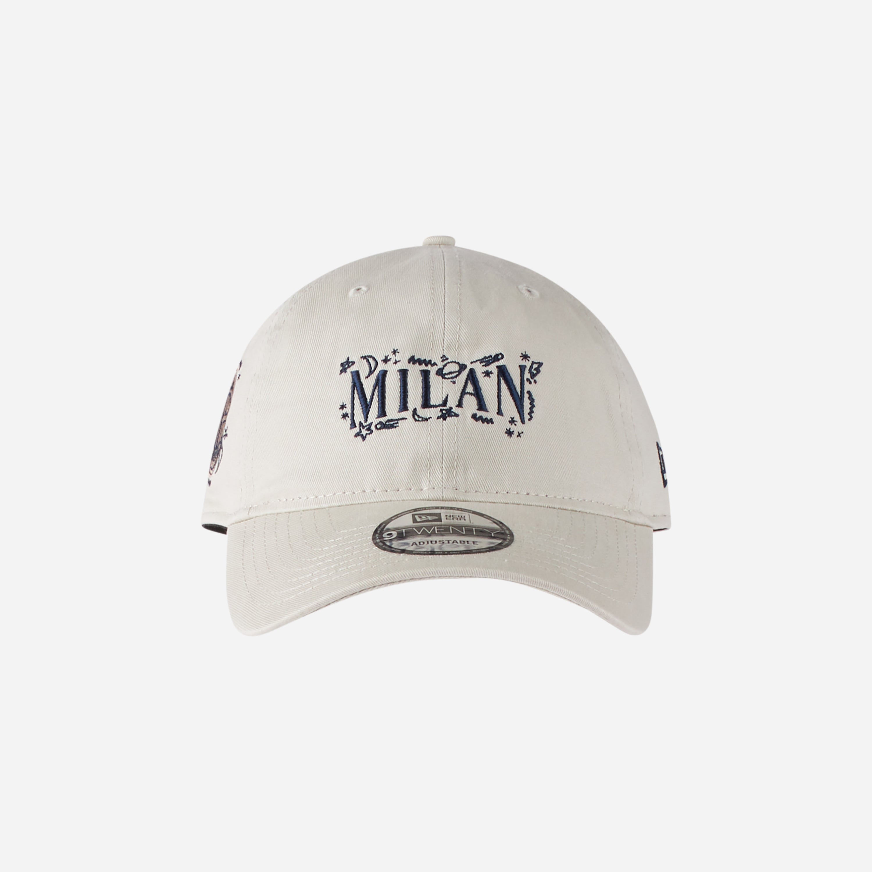 AC Milan 9Twenty New Era cappello ricamato taglia unica cotone