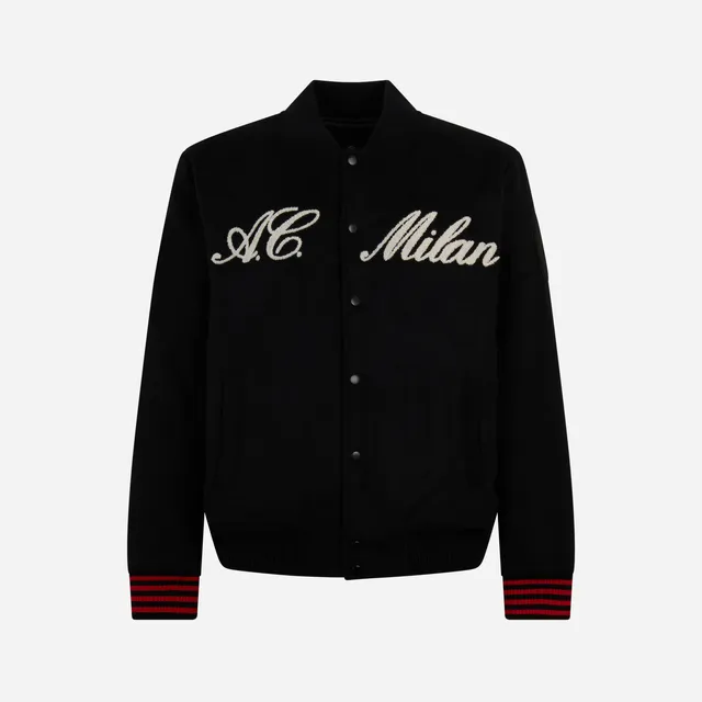 AC Milan x NY Yankees giacca varsity lana taglia L