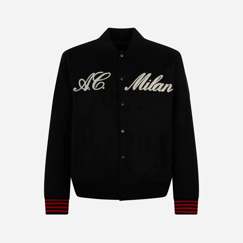 AC Milan x NY Yankees giacca varsity lana taglia L