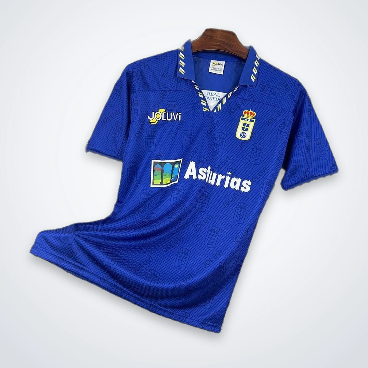 Tifoso Store Real Oviedo 1995/96 maglia da calcio blu