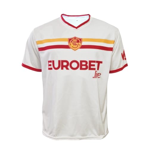 Roma Fanshop Abbigliamento AS Roma Replica Away 26-27 maglia bianca