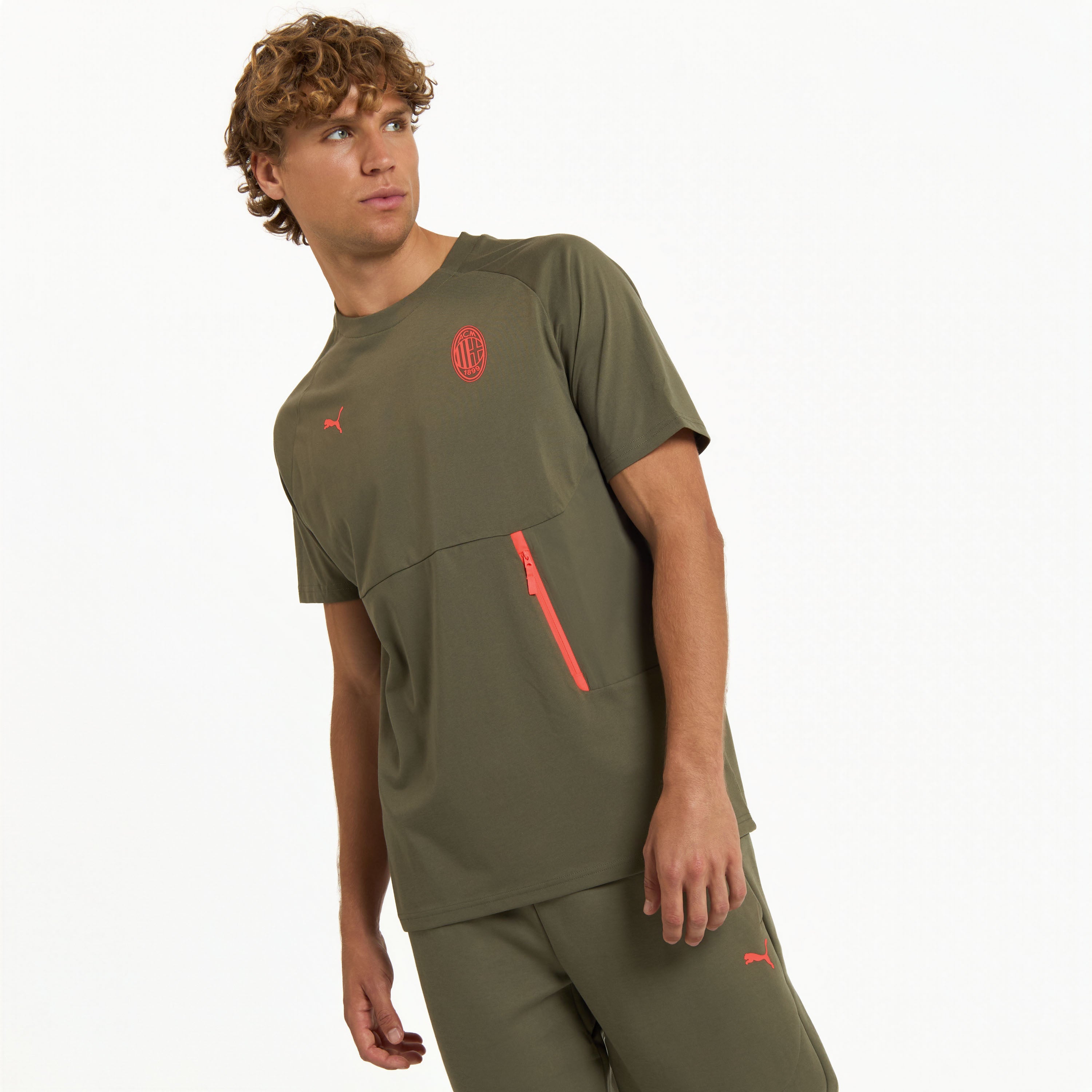AC Milan Pumatech 2026/27 t-shirt verde uomo taglia L