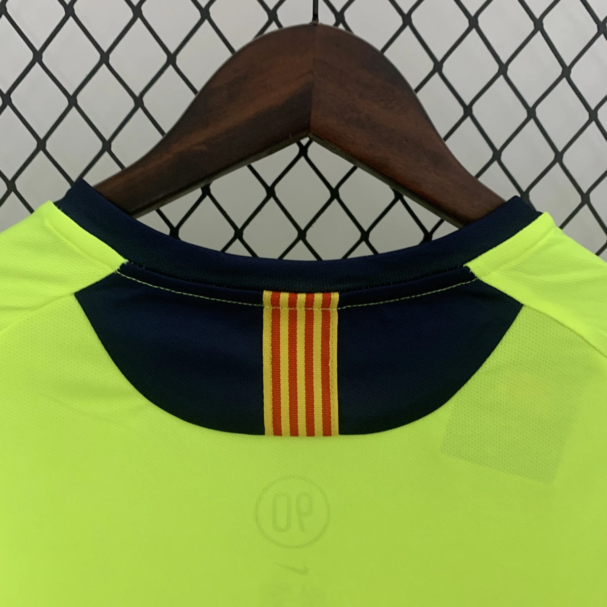 Tifoso Store Barcellona 2005/06 maglia retro manica lunga fluo