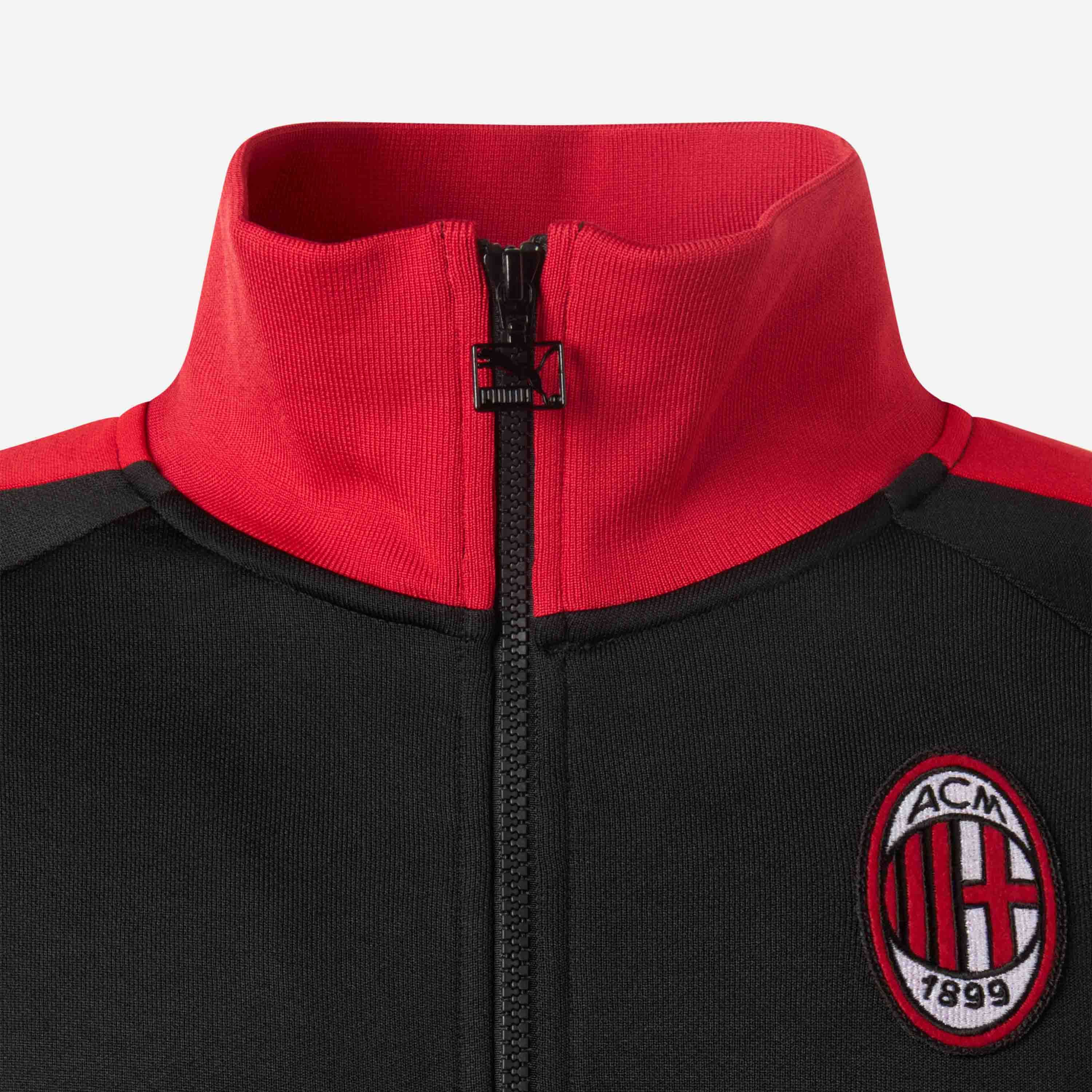 AC Milan Heritage Collection Hoodie felpa uomo M mezza zip