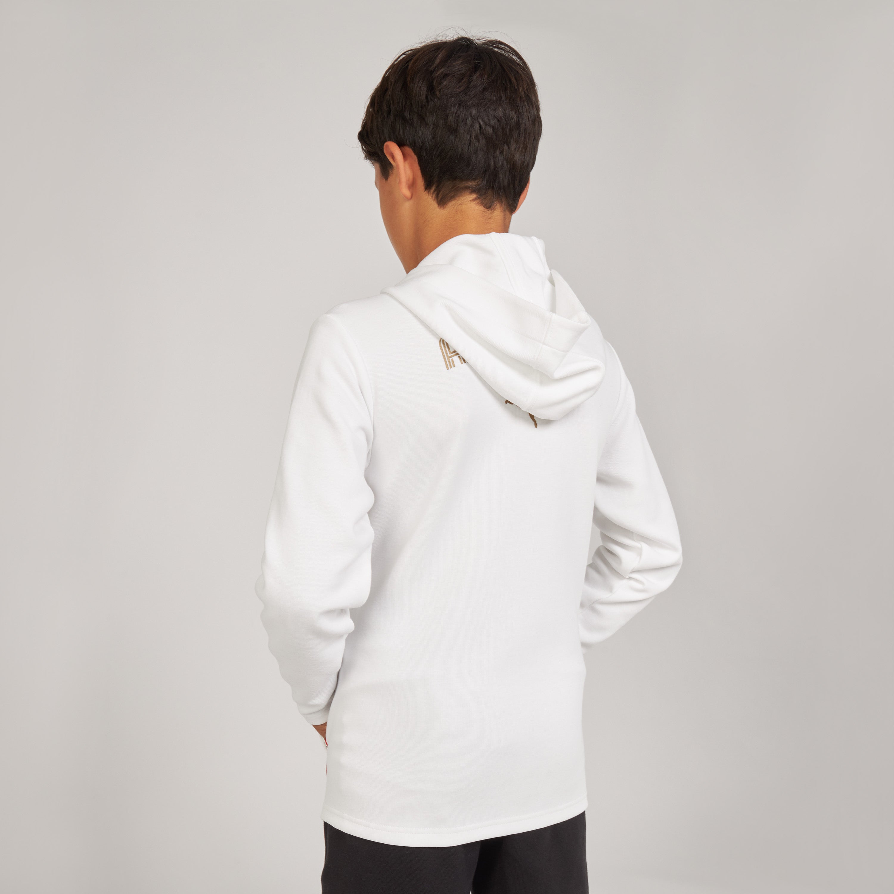 Milan Casuals Giacca Bambino con Cappuccio e Zip 24/25