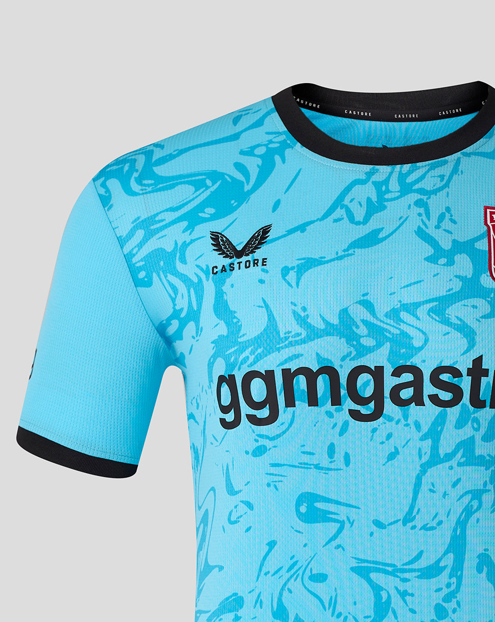 Twente Keepersshirt 26/27 maglia portiere uomo blu traspirante