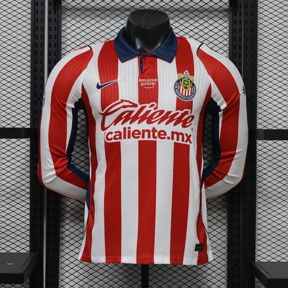 Chivas Prima Maglia 2026/27 maglia manica lunga strisce