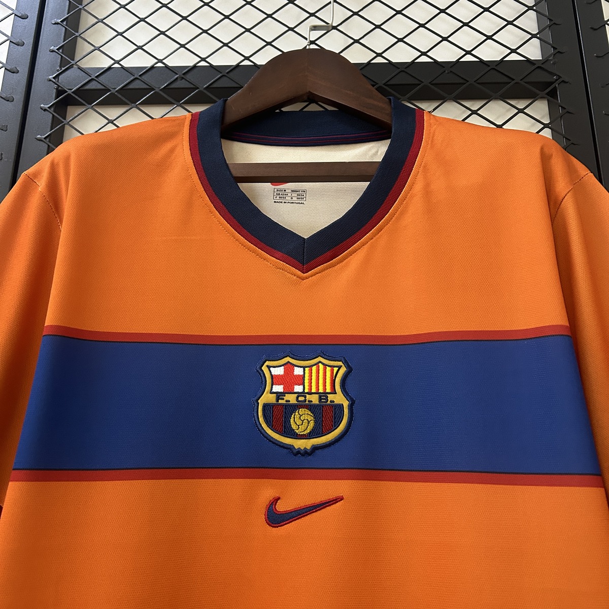 Barcellona Third 1998/99 Maglia Retro Arancione