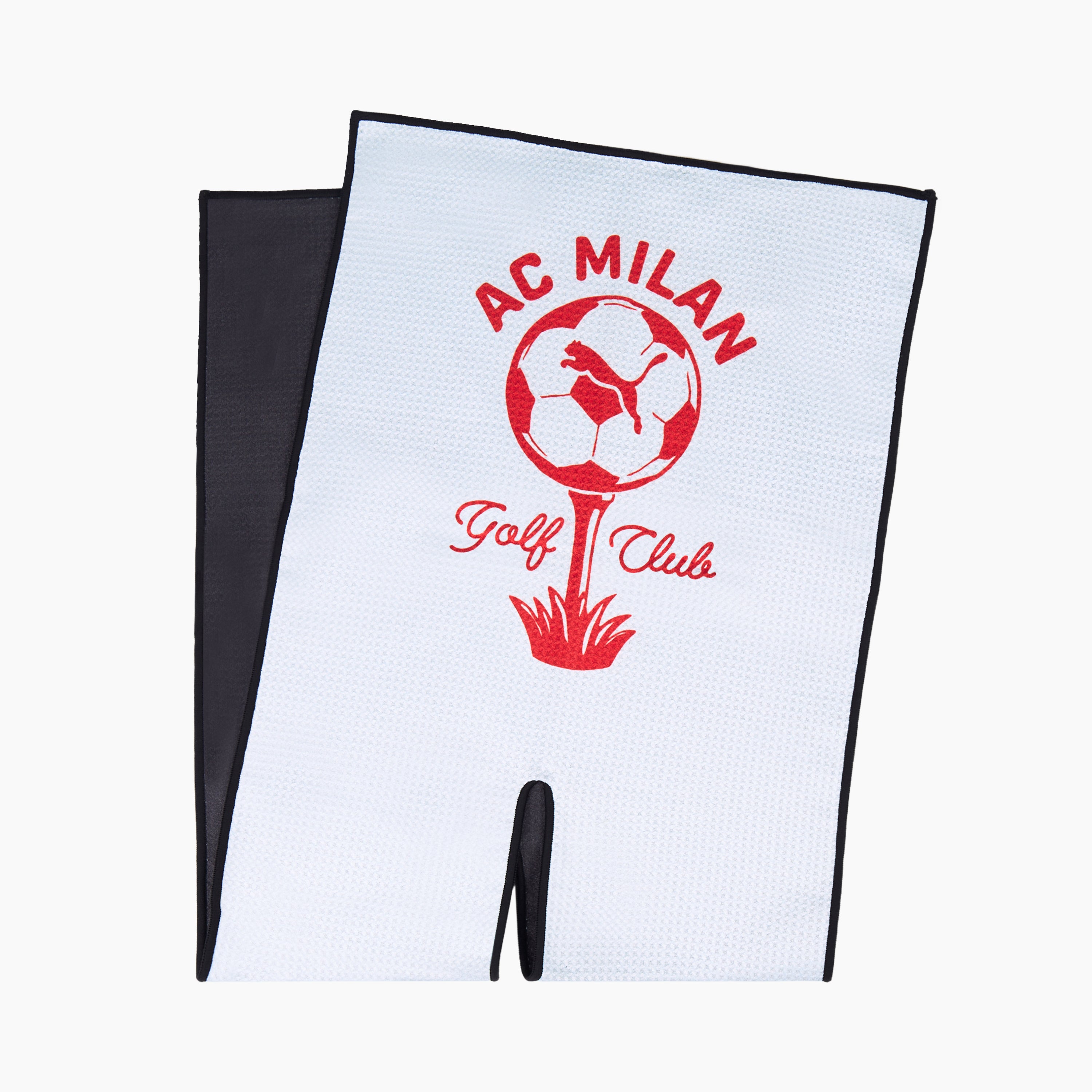AC Milan Puma x ACM Golf Club asciugamano bianco taglia unica