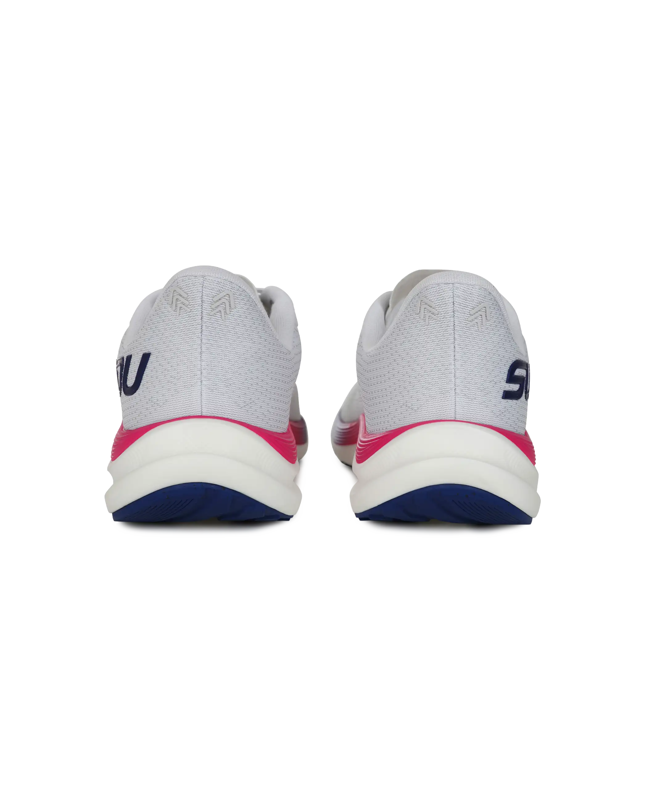 Wales SUDU SRM 01 scarpe running bianche rosa UK 9