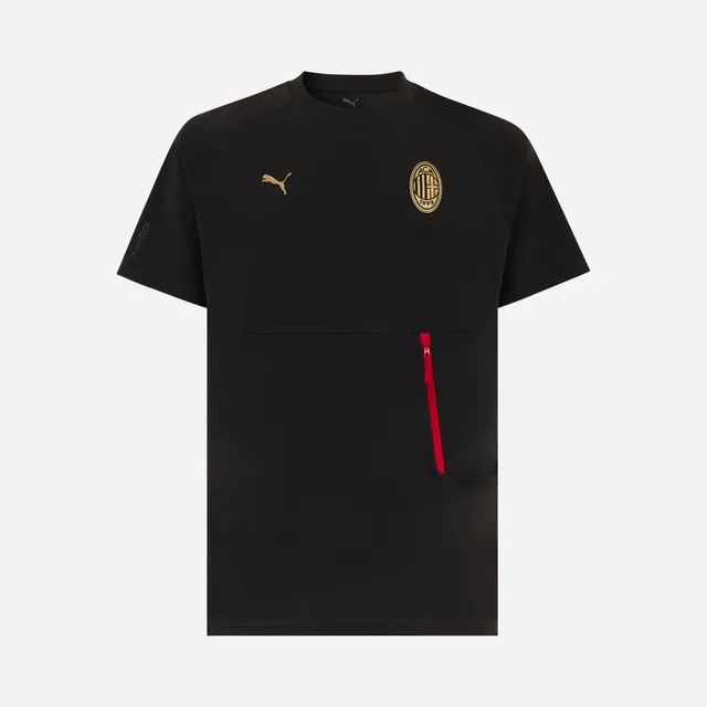 AC Milan Pumatech 2025/26 t-shirt uomo nera M