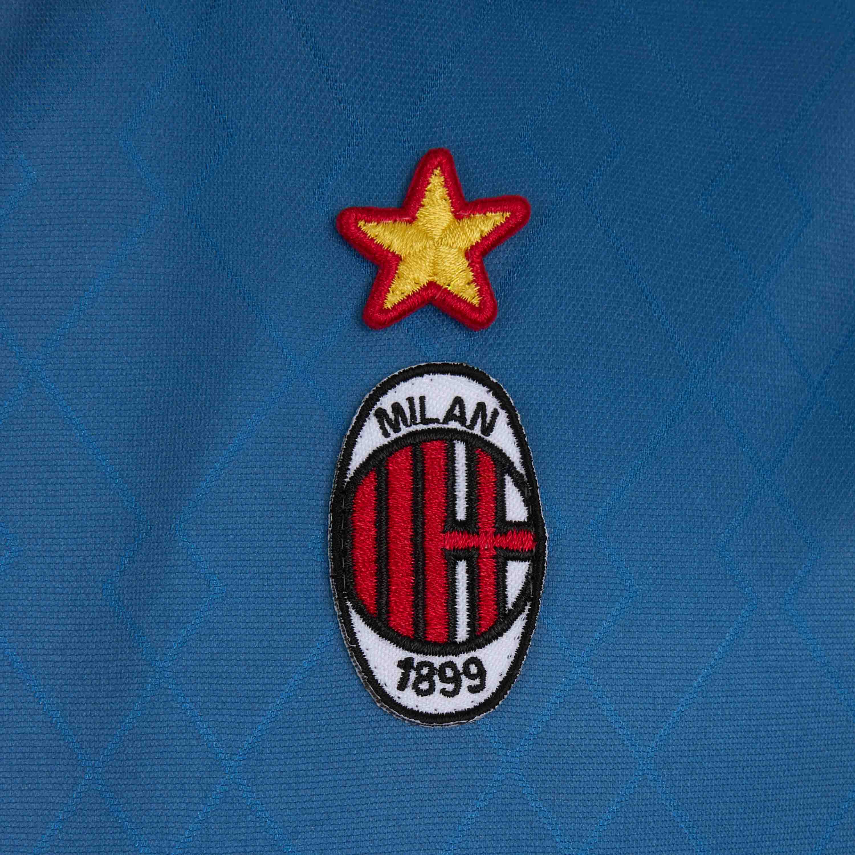 AC Milan Fourth maglia retro 1995/96 uomo blu