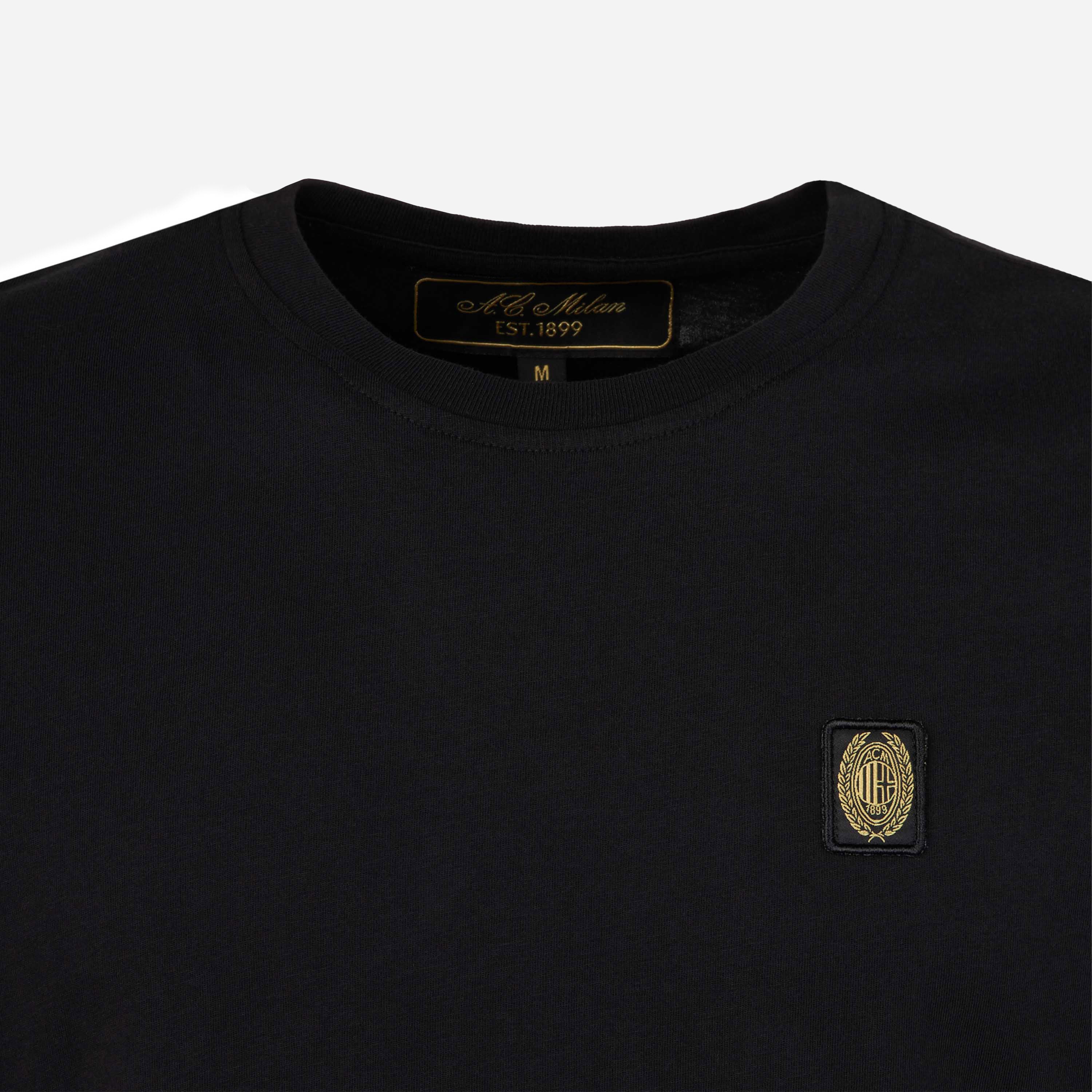 AC Milan Gold Essential maglietta cotone ricamo taglia M