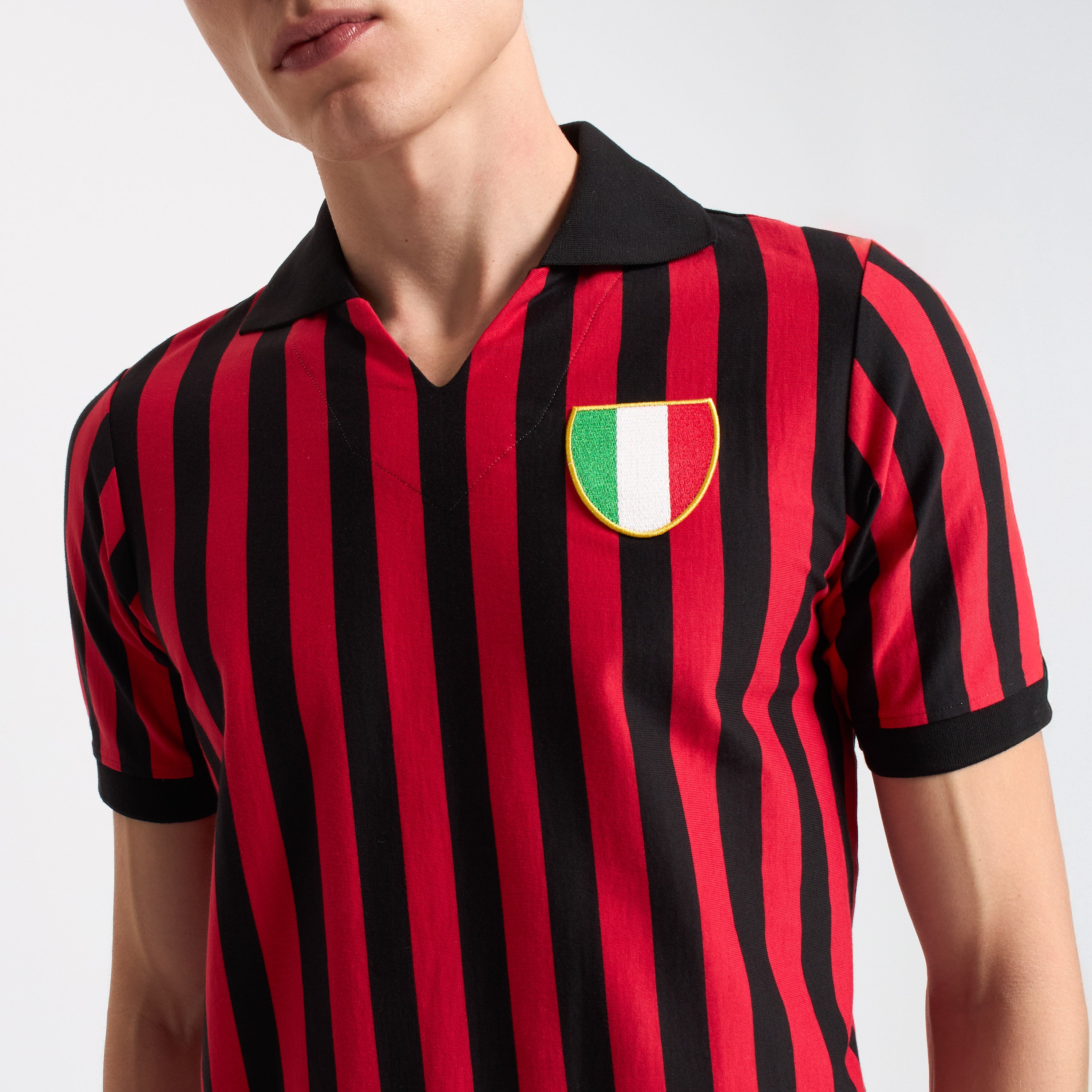 AC Milan 1962/63 maglia retro home uomo cotone