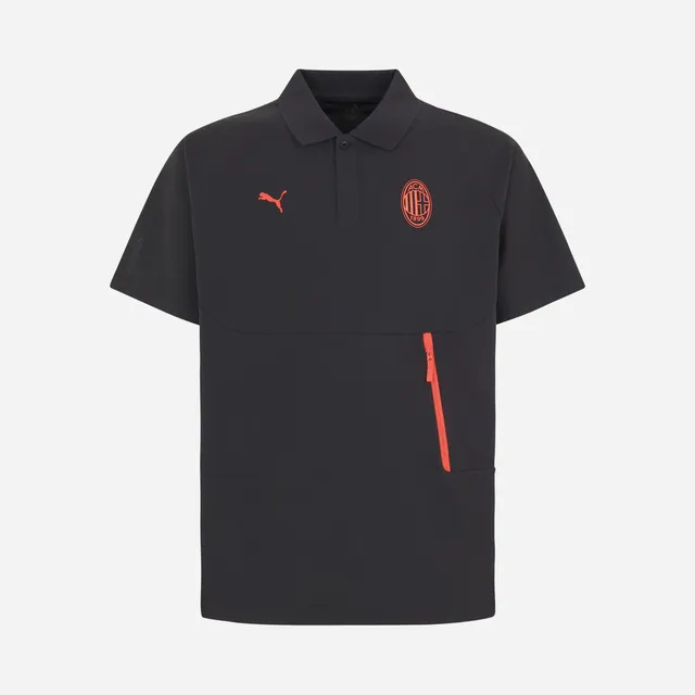 AC Milan Tute Polo Pumatech 2026/27 Grigia Uomo M Cotone