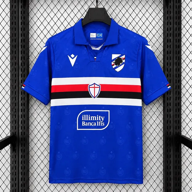 Sampdoria 2026/27 Home maglia blu versione Fan S-XXL