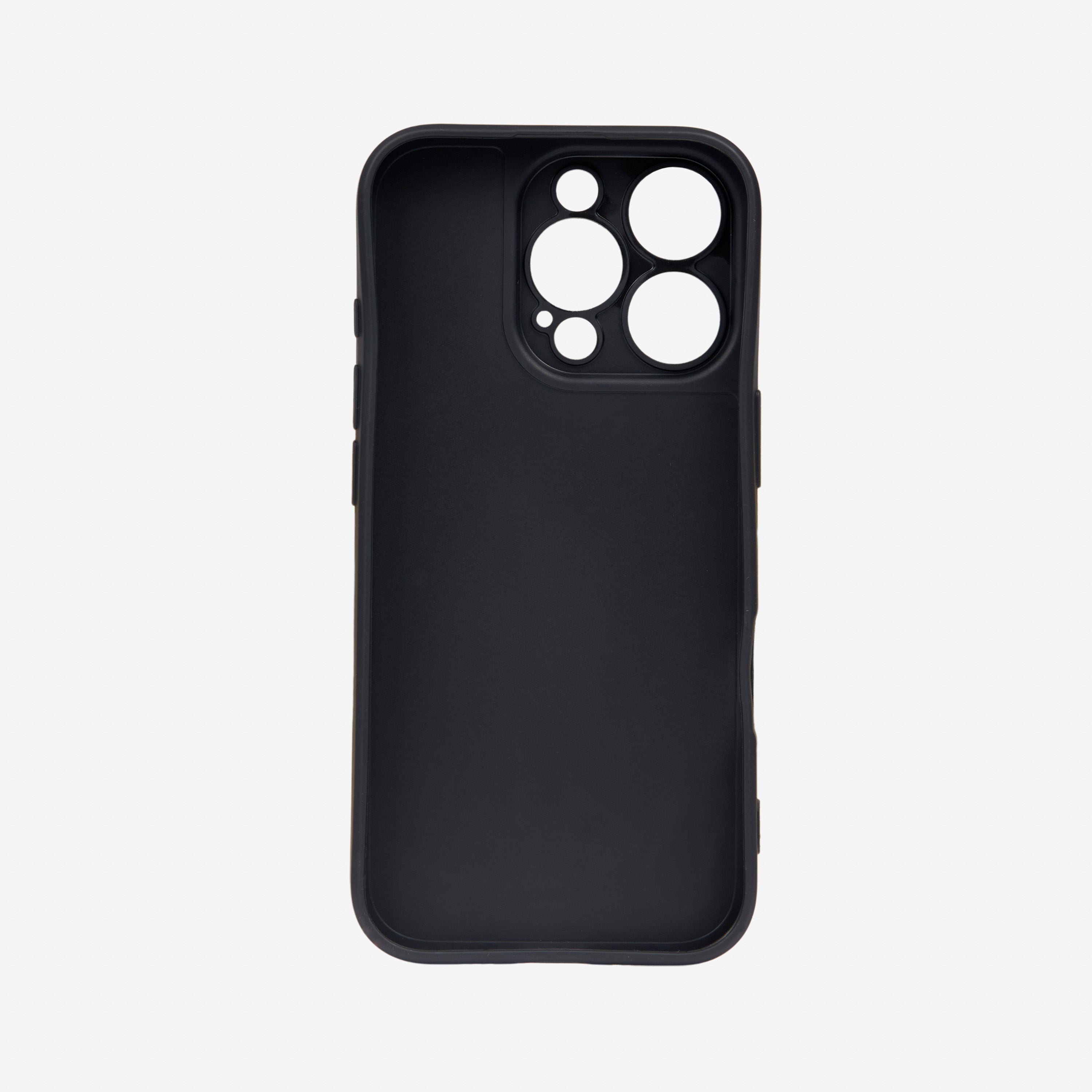 AC Milan Logo cover iPhone 16 nera TPU
