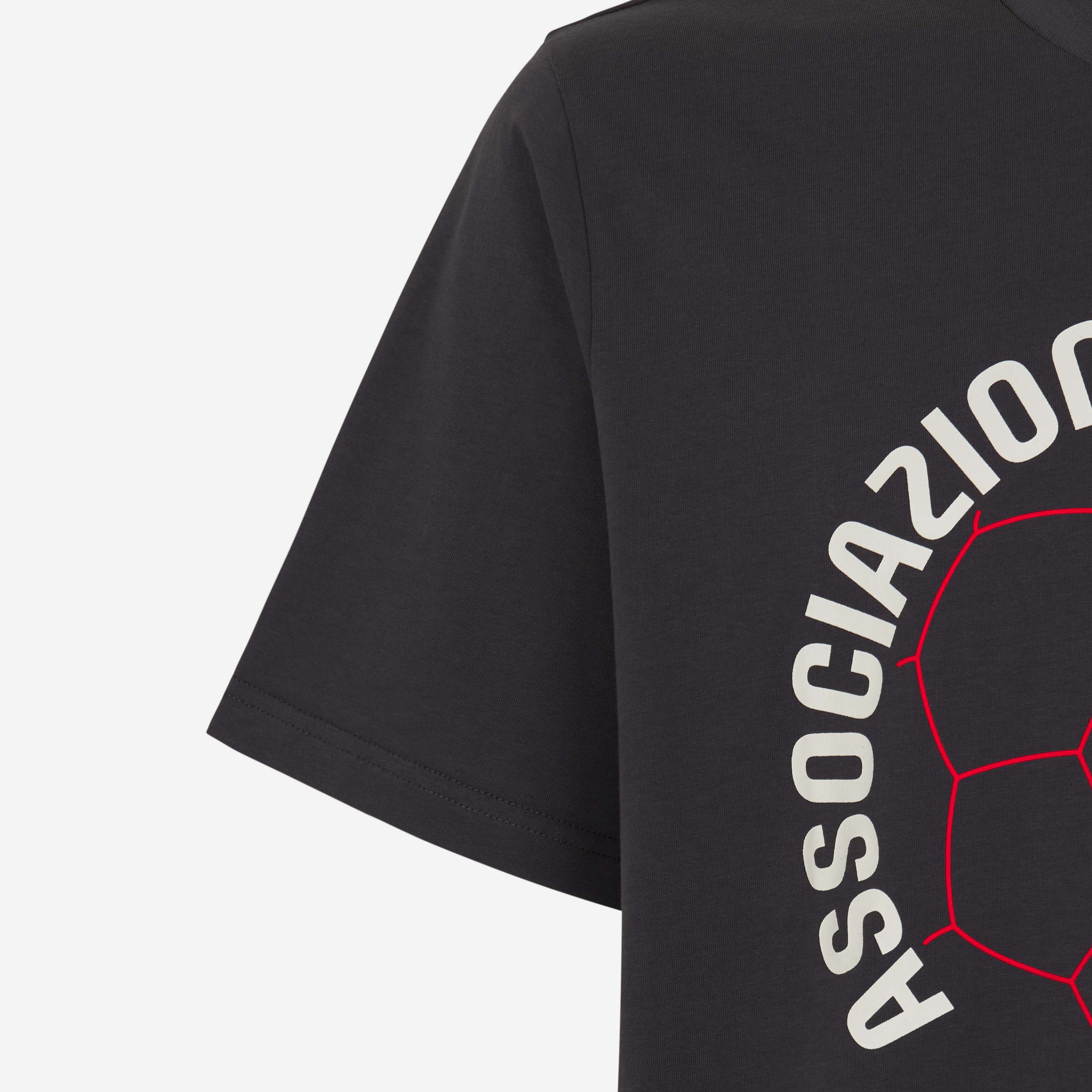 AC Milan Culture maglietta grigia uomo cotone taglia M