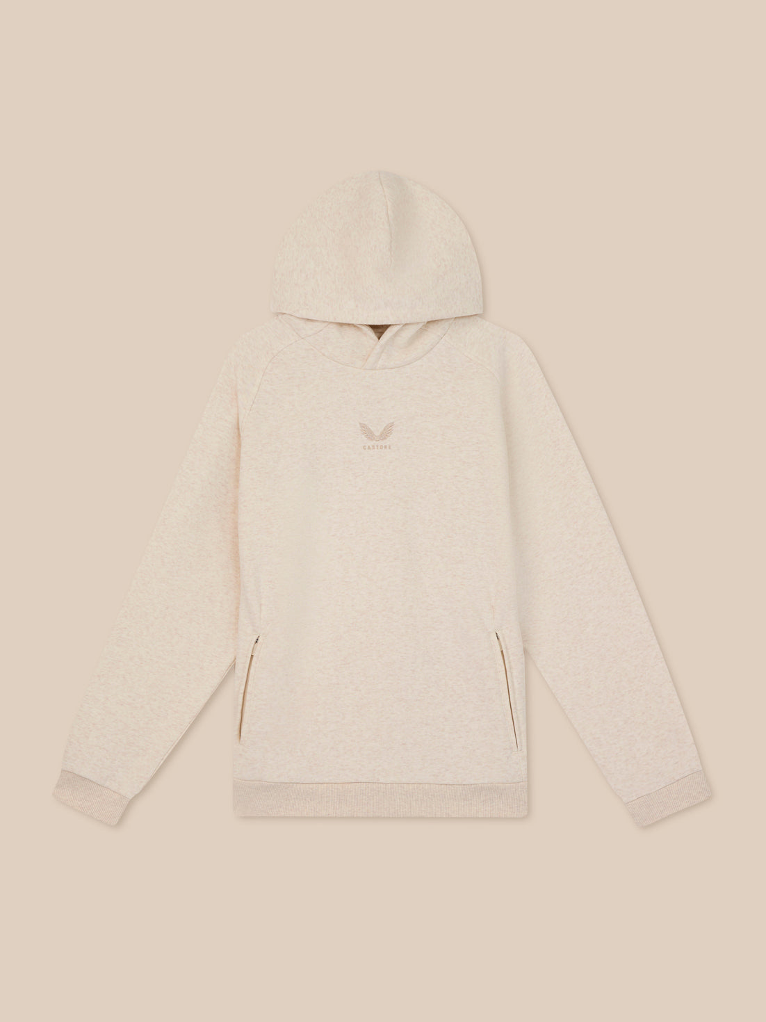 Castore Adapt hoodie uomo cotone fleece oatmeal