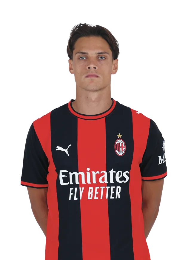 AC Milan Kit Gara maglia Ricci 4 uomo rossonera
