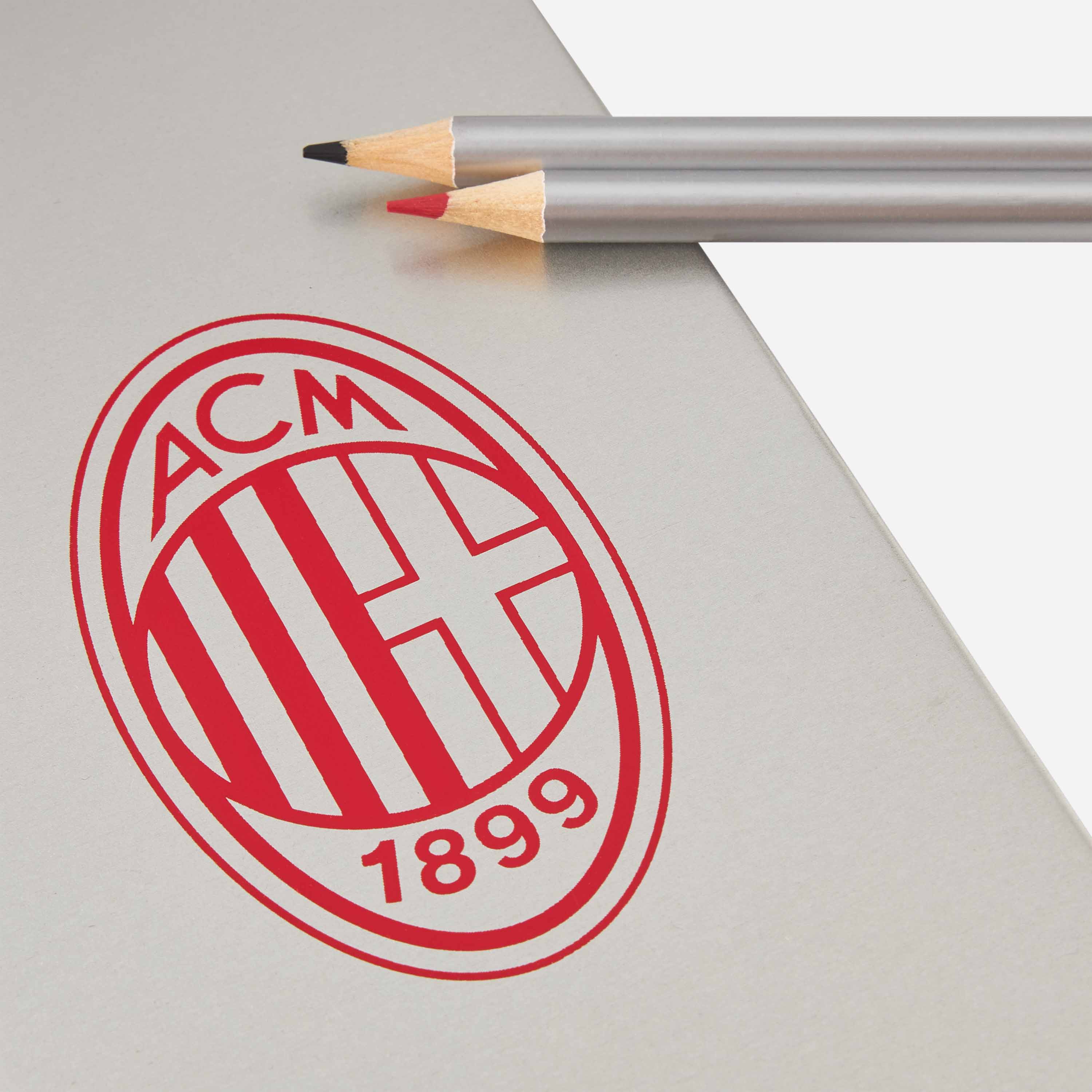 AC Milan Set 12 Matite Colorate Logo Ufficiale