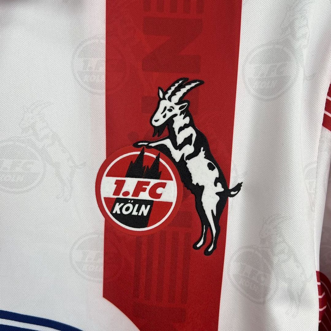 Tifoso Store Maglie da Calcio 1. FC Köln 1995/96 maglia home retro