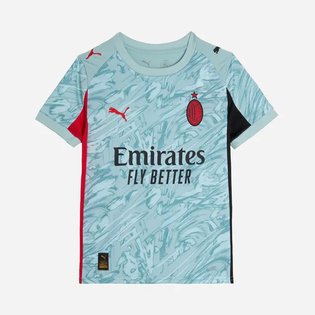 AC Milan Kit Gara Milan Goalkeeper Home 2025/25 maglia portiere bambino