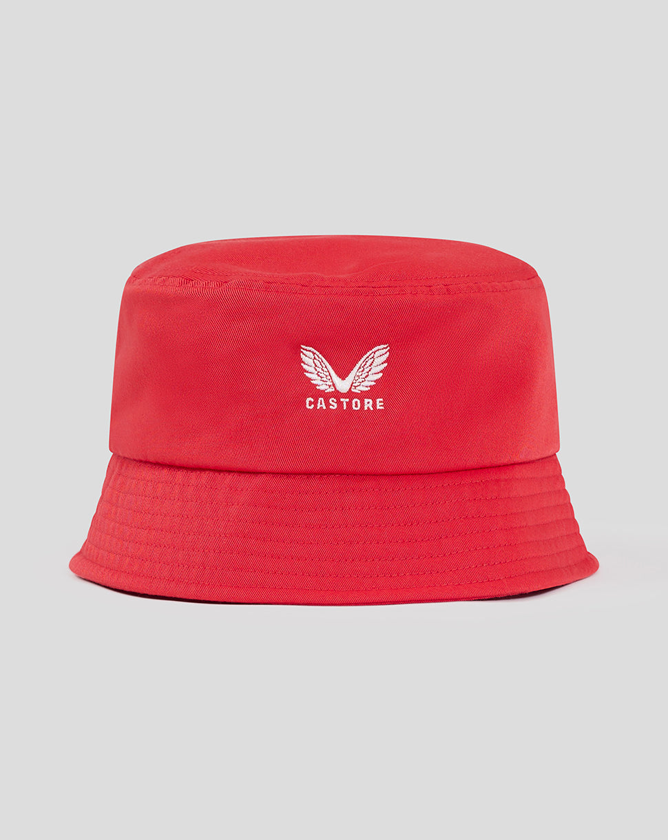 Twente Accessoires Bucket Hat Rossa O/S Cappello Tifoso