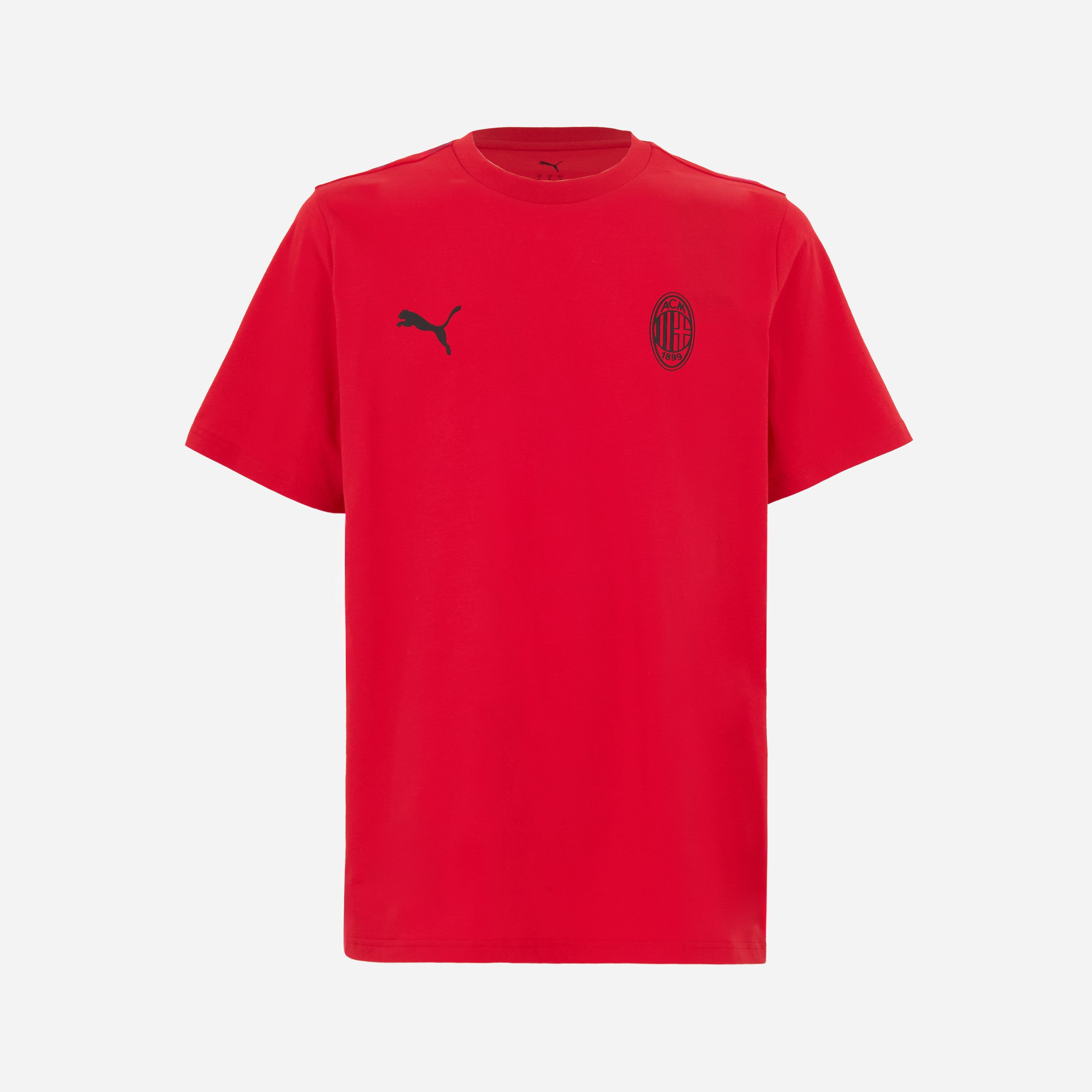 AC Milan Essential maglietta uomo M rossa cotone