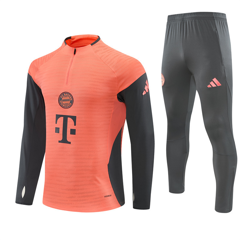 Bayern Monaco 2025/26 Tuta Arancione con Pantaloni Antracite