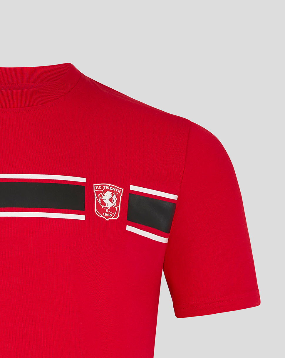 FC Twente Classic t-shirt da tifoso uomo rossa